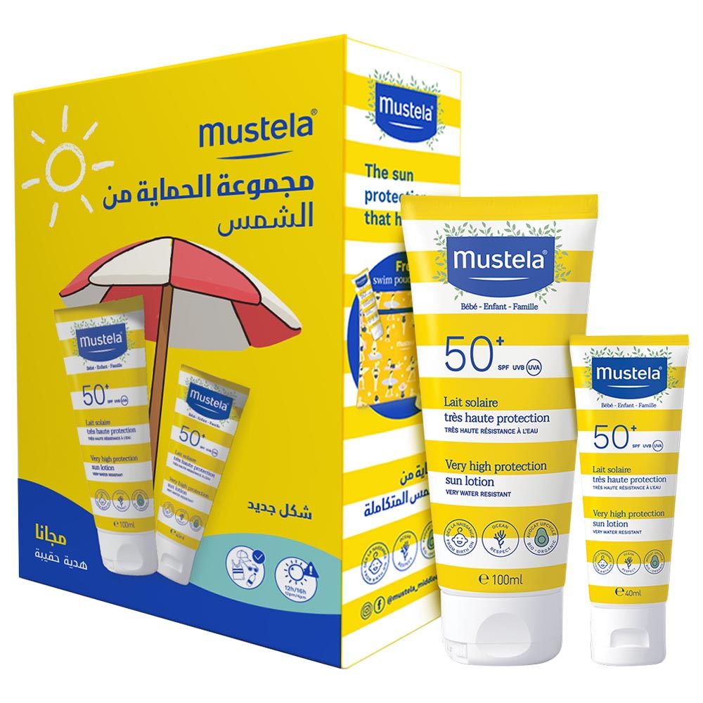 Mustela very high protection sun lotion spf 50 200 sales ml